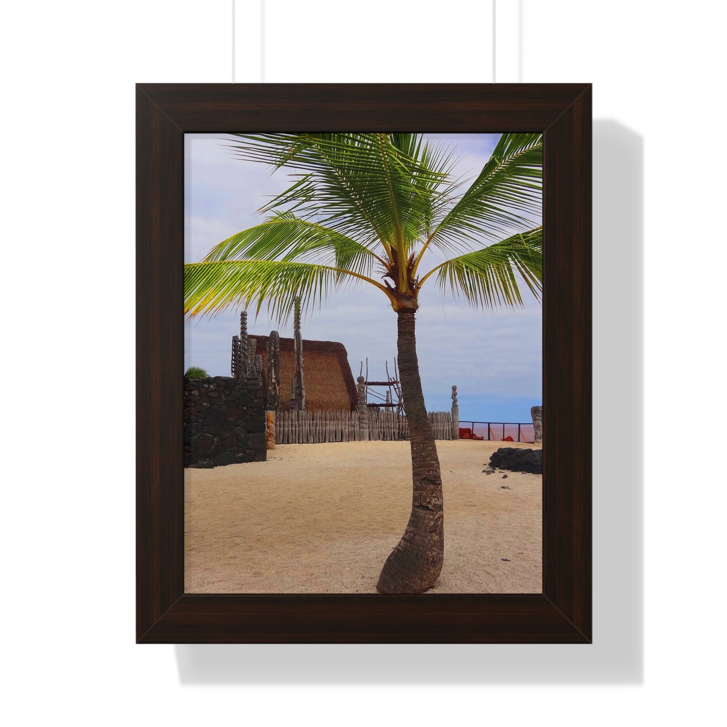 Florescence Hale O Keawe - Framed Vertical Poster