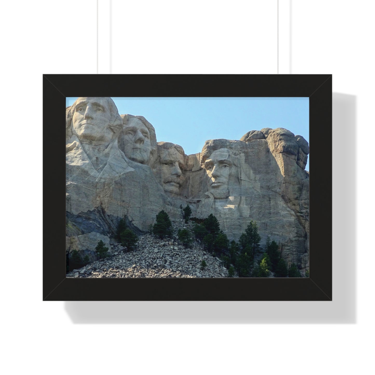 History Remembered Forever - Framed Horizontal Poster