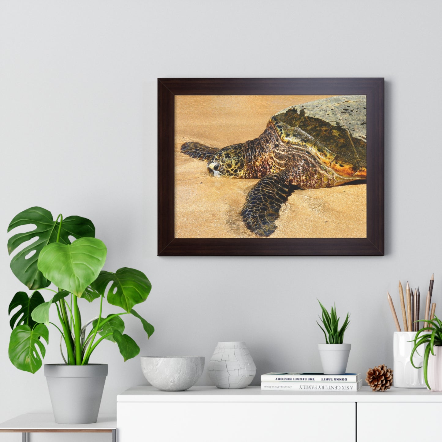 Glistening Journey - Framed Horizontal Poster