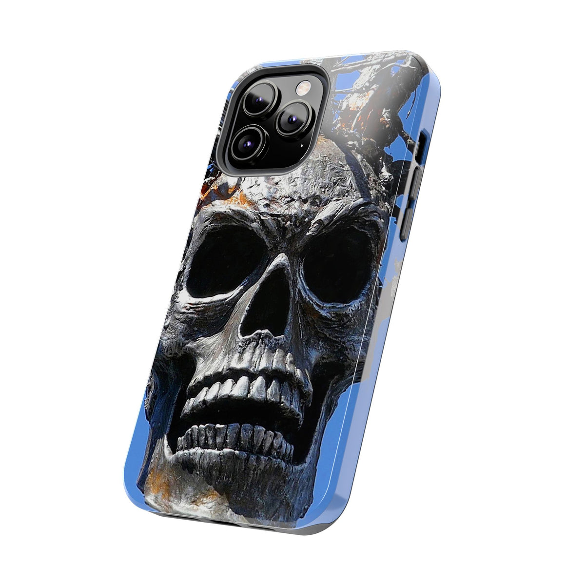 Skull Warrior Stare - Tough Phone Cases