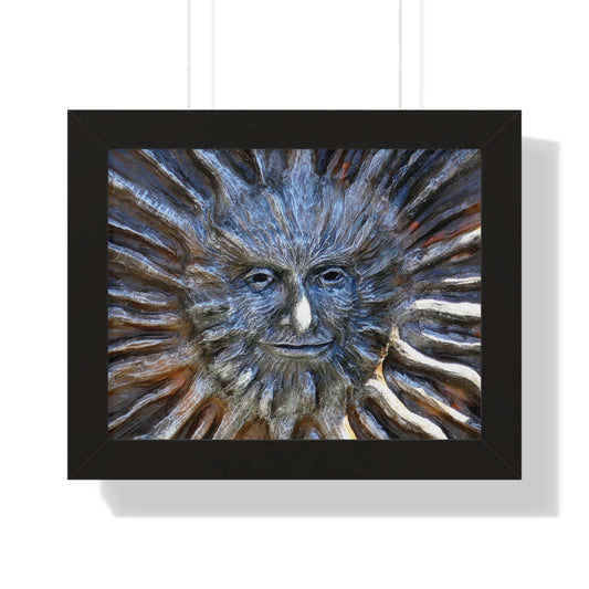 Sun God - Framed Horizontal Poster