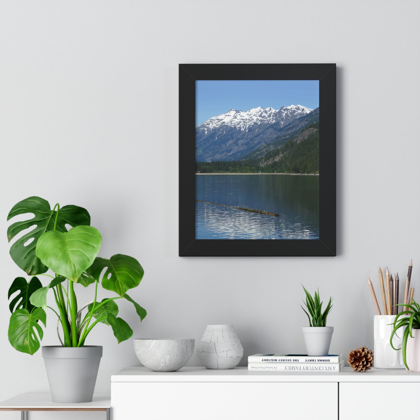 Pristine Stehekin - Framed Vertical Poster