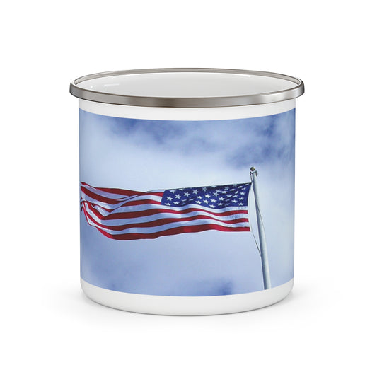 In Solemn Remembrance - Enamel Camping Mug 12oz