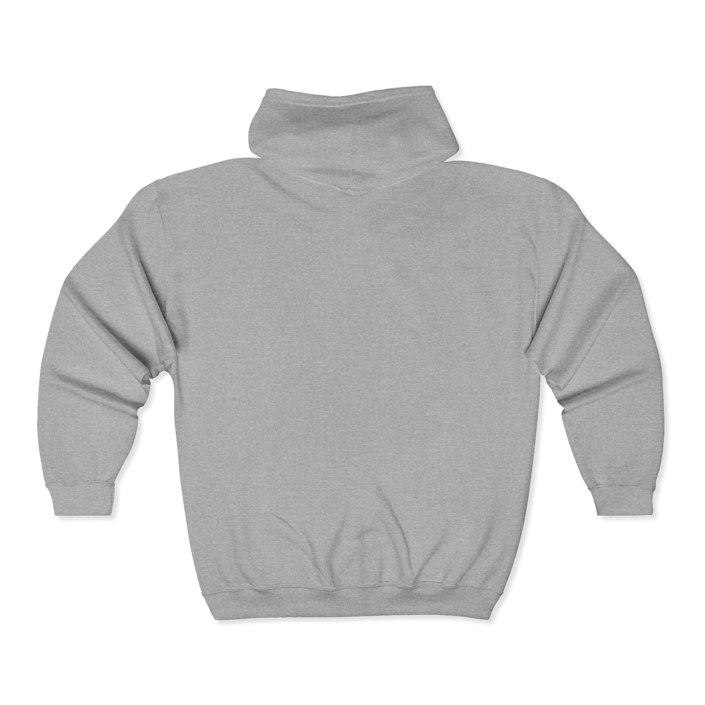 Skull Warrior Inferno Stare - Unisex Heavy Blend™ Full Zip Hooded Sweatshirt