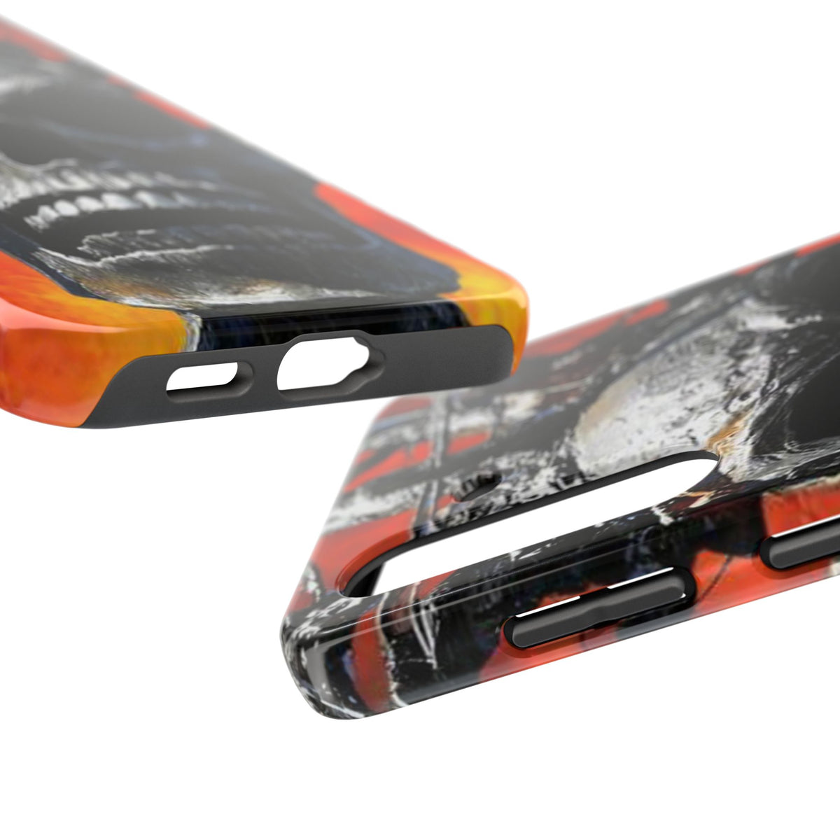 Skull Warrior Inferno Stare (v1) - Tough Phone Cases