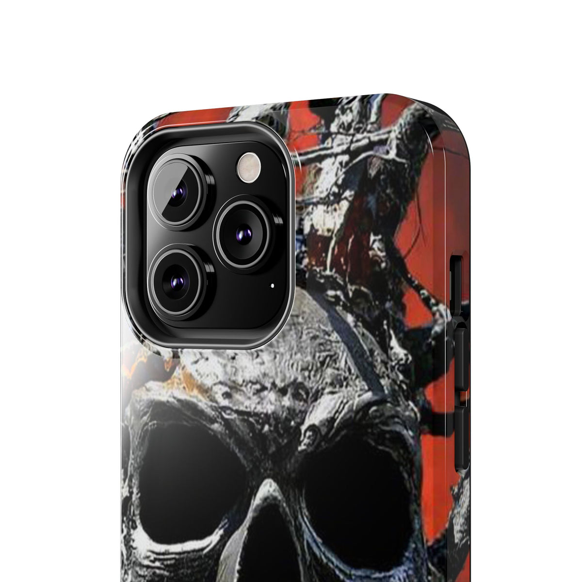 Skull Warrior Inferno Stare (v1) - Tough Phone Cases