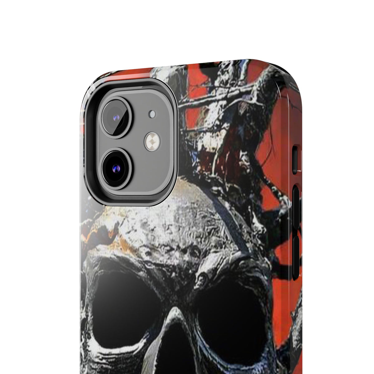 Skull Warrior Inferno Stare (v1) - Tough Phone Cases