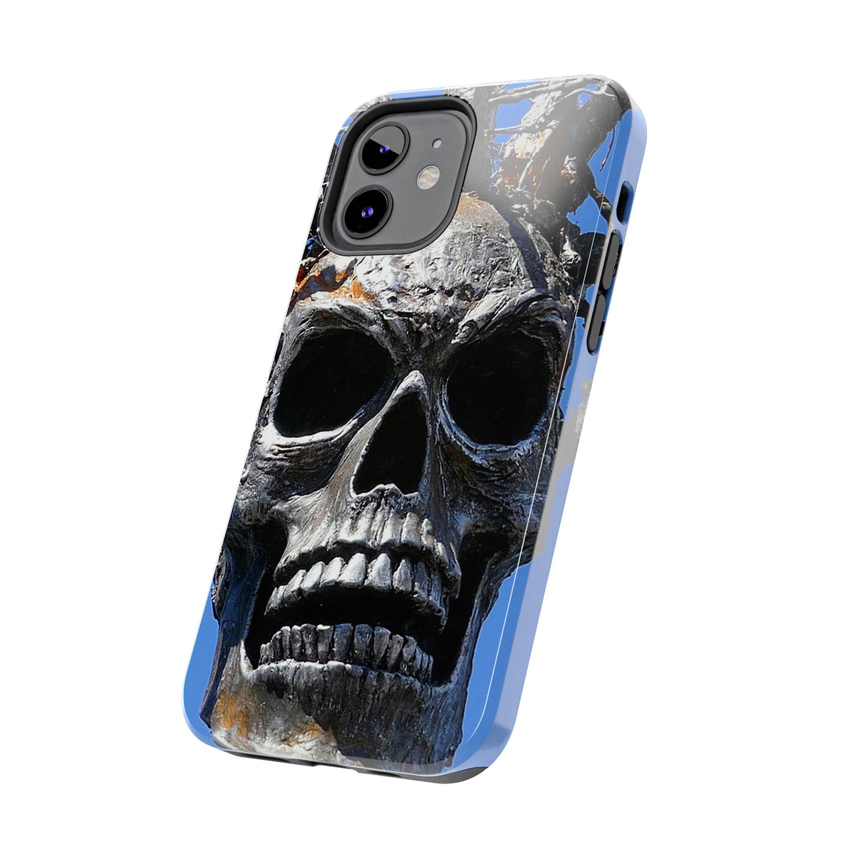 Skull Warrior Stare - Tough Phone Cases