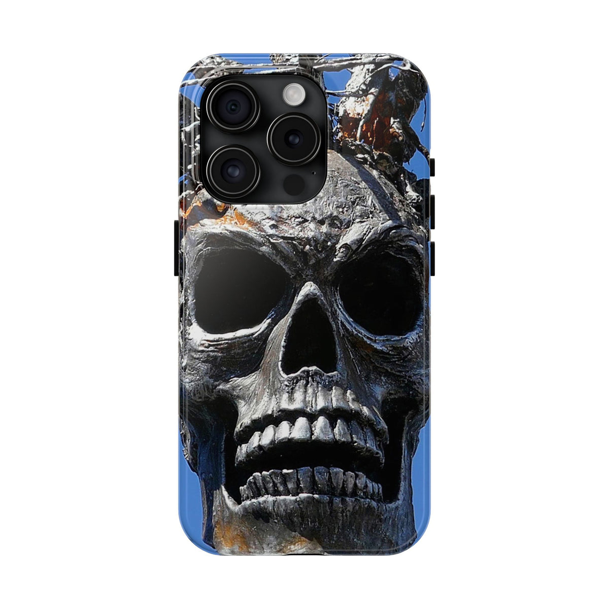 Skull Warrior Stare - Tough Phone Cases