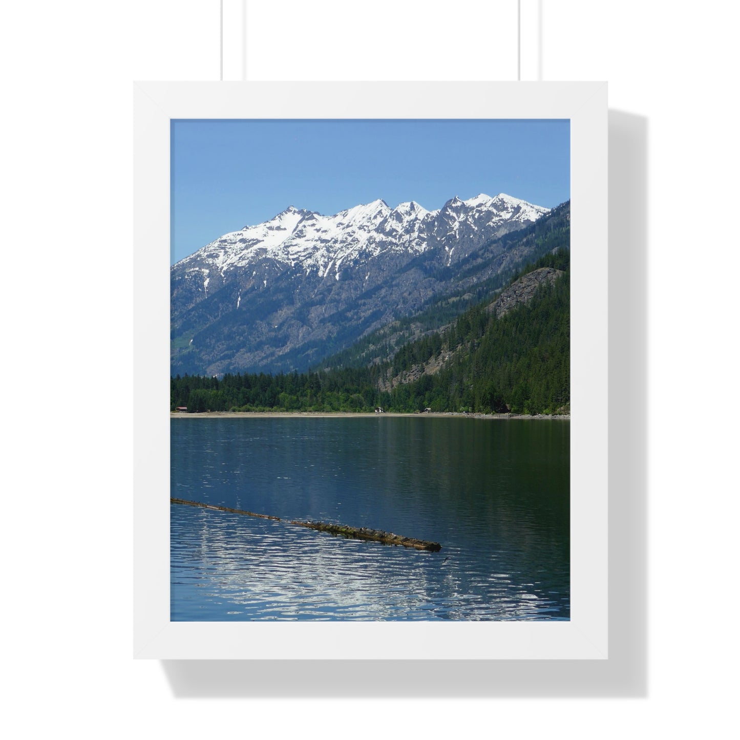 Pristine Stehekin - Framed Vertical Poster