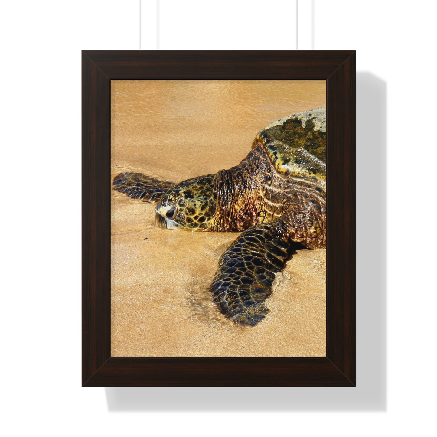 Glistening Journey - Framed Vertical Poster