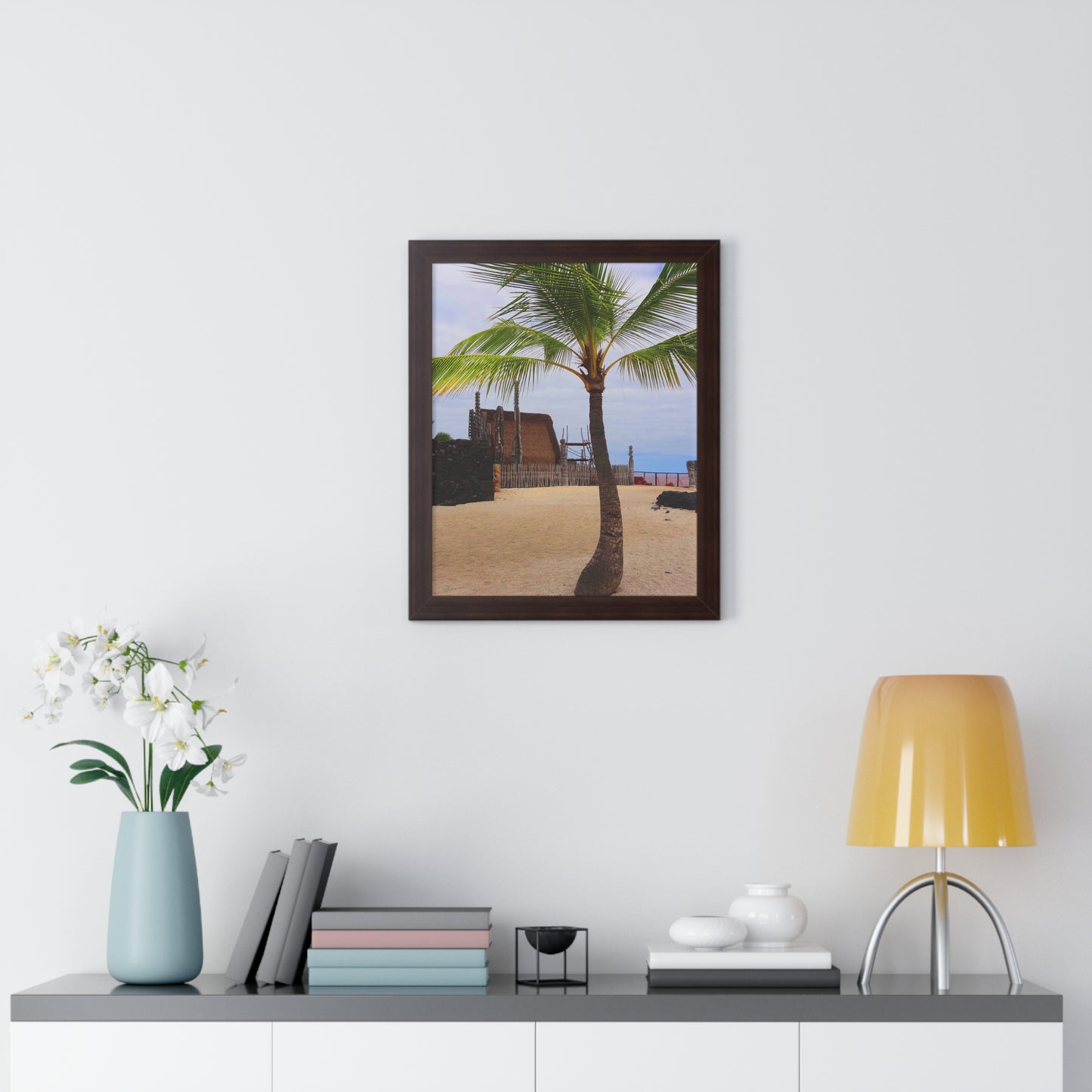 Florescence Hale O Keawe - Framed Vertical Poster