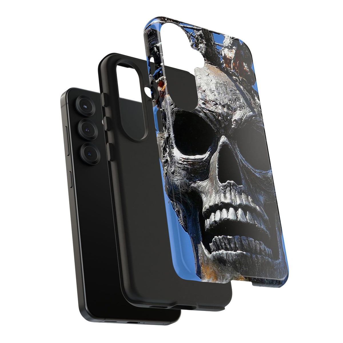 Skull Warrior Stare - Tough Phone Cases