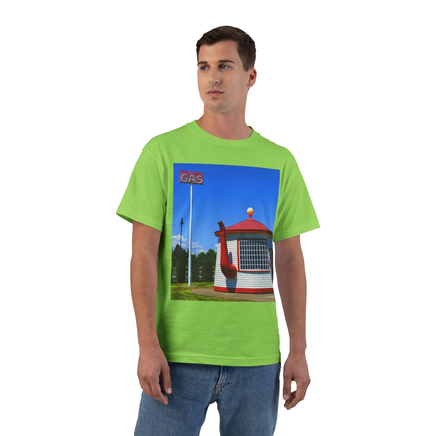 Historic Teapot Dome Service Station - Beefy-T Short-Sleeve T-Shirt