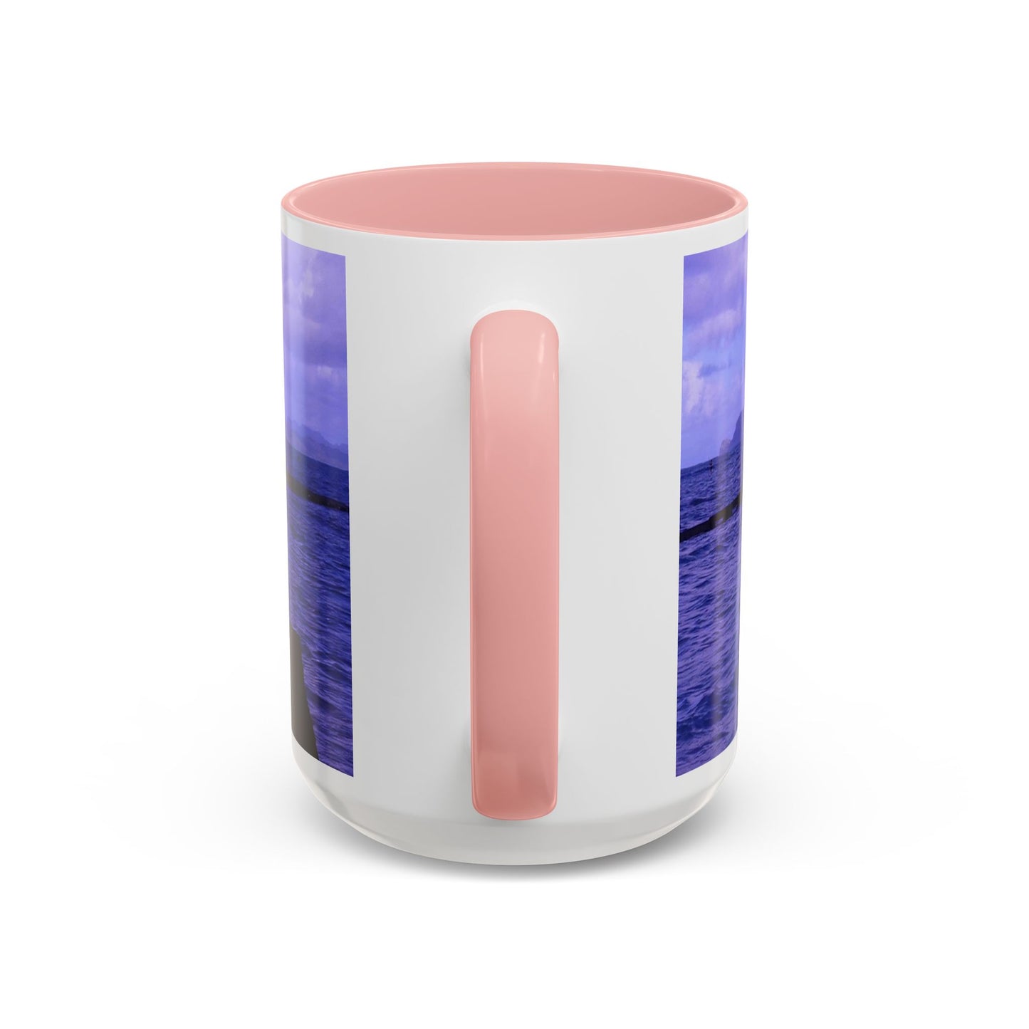 Wade To Chinaman's Hat - Accent Coffee Mug (11, 15oz)