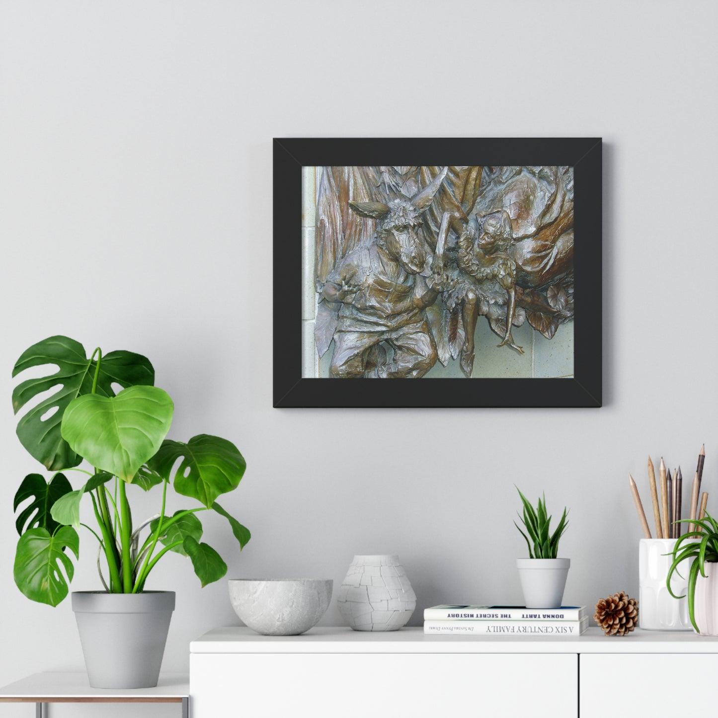 Flight Love - Framed Horizontal Poster