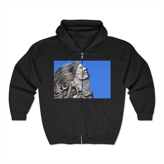 Nymph Beauty - Unisex Full Zip Hooded Sweatshirt