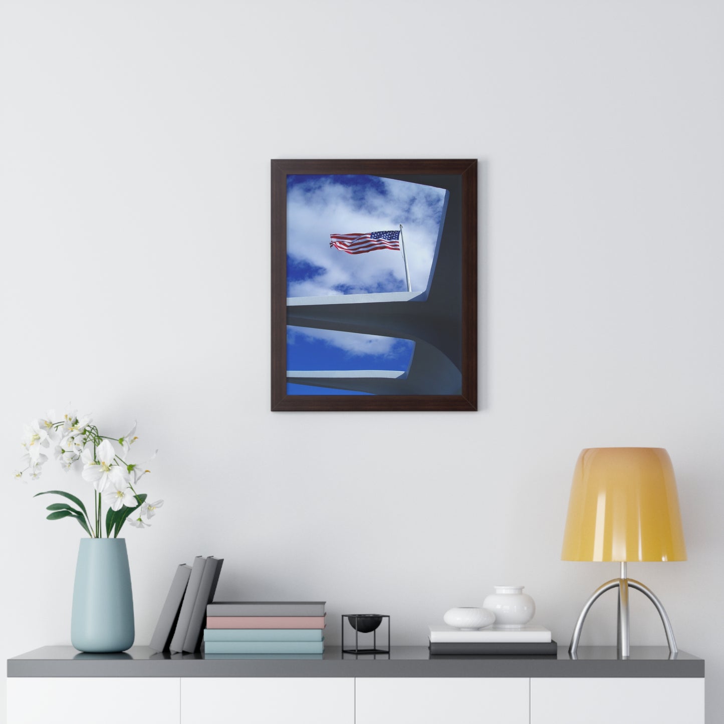 In Solemn Remembrance - Framed Vertical Poster