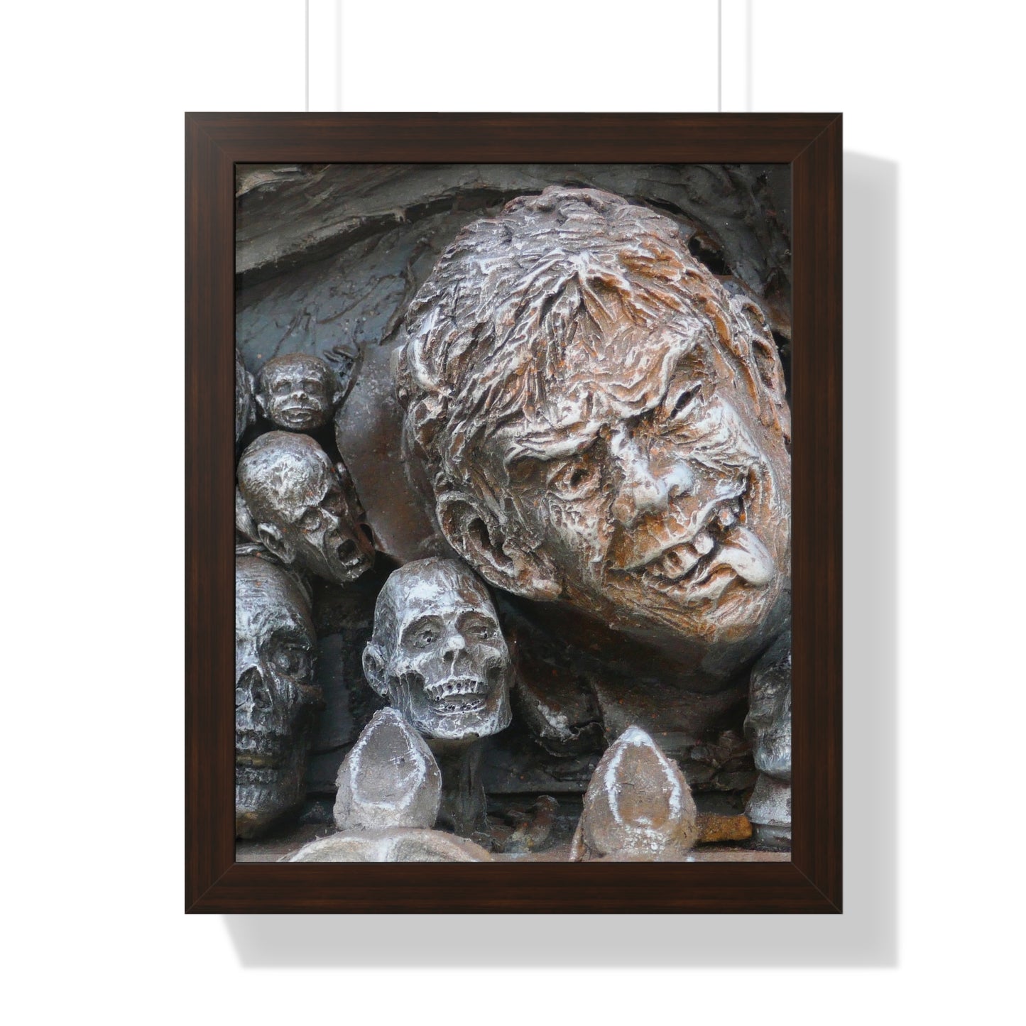 Waiting for the King - Framed Vertical Poster