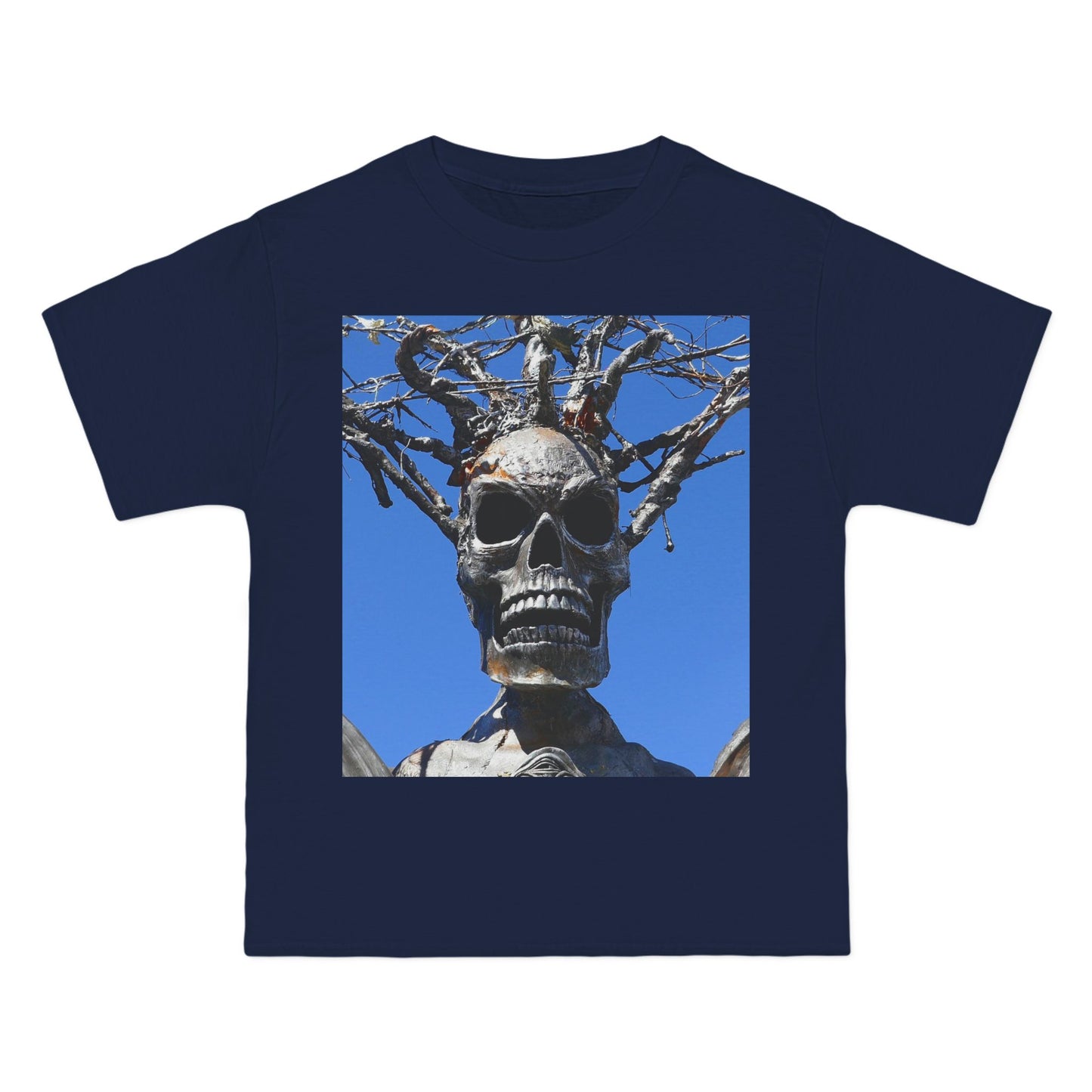 Skull Warrior Stare - Beefy-T  Short-Sleeve T-Shirt