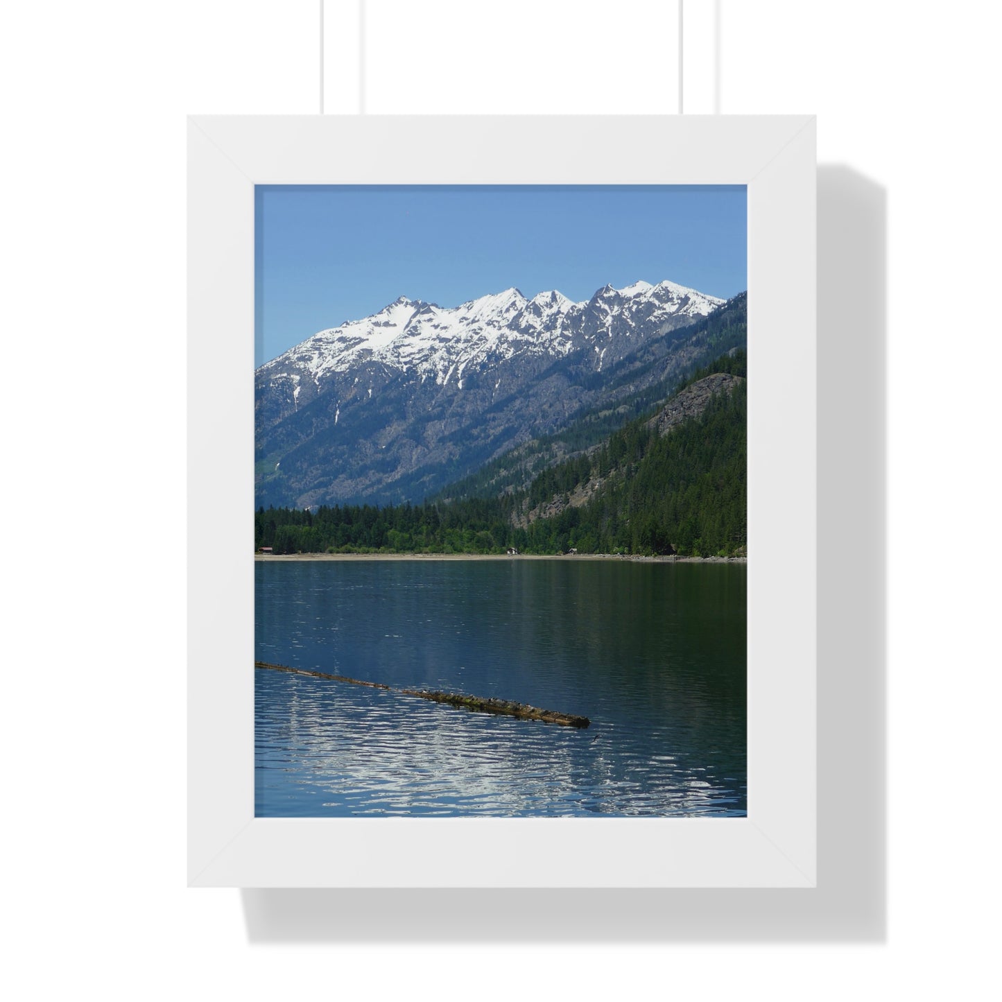 Pristine Stehekin - Framed Vertical Poster