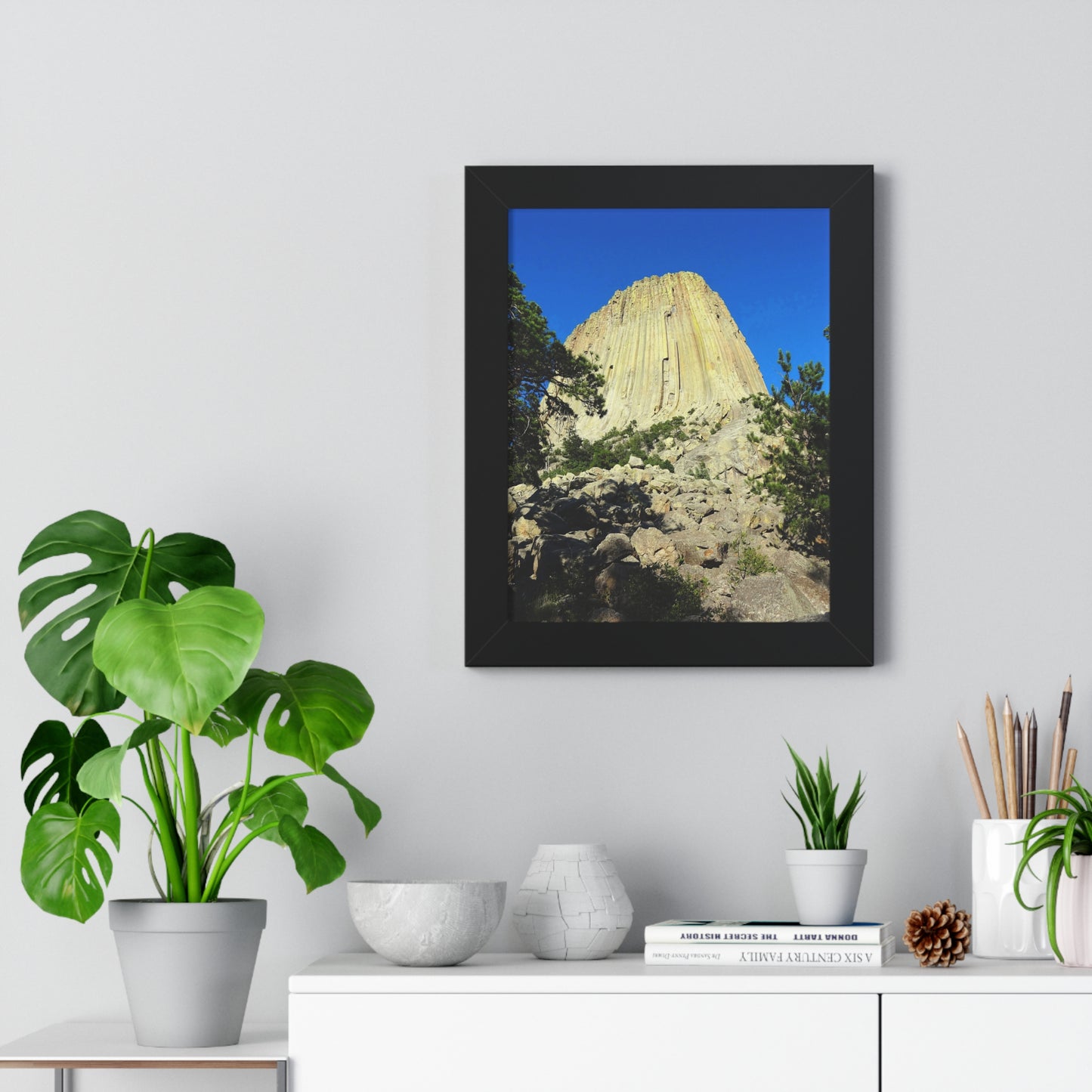 Reaching Heaven - Framed Vertical Poster