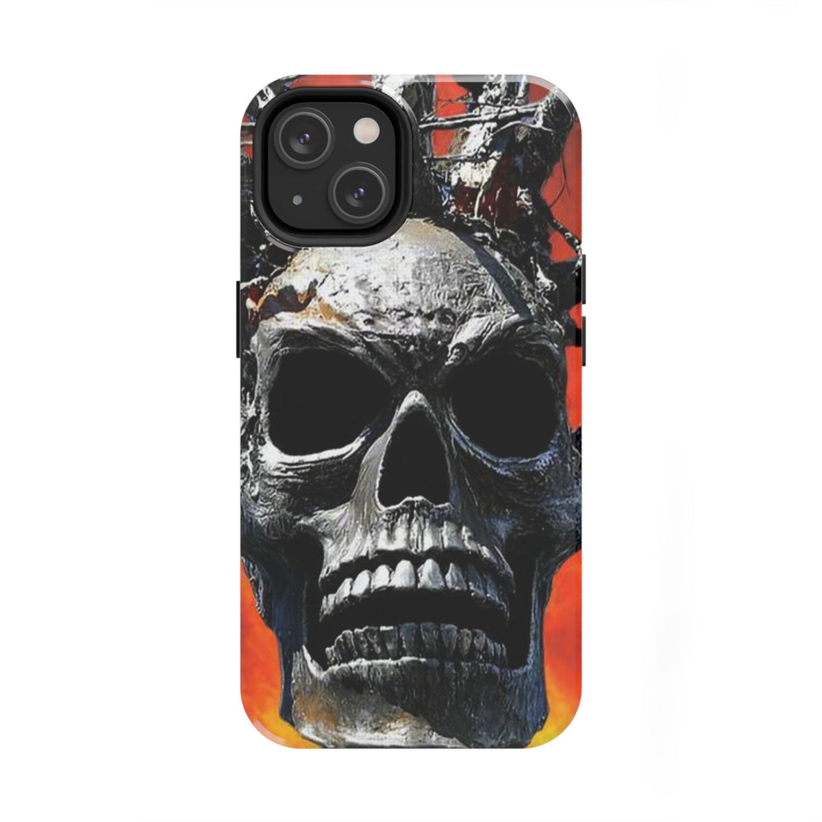 Skull Warrior Inferno Stare (v1) - Tough Phone Cases