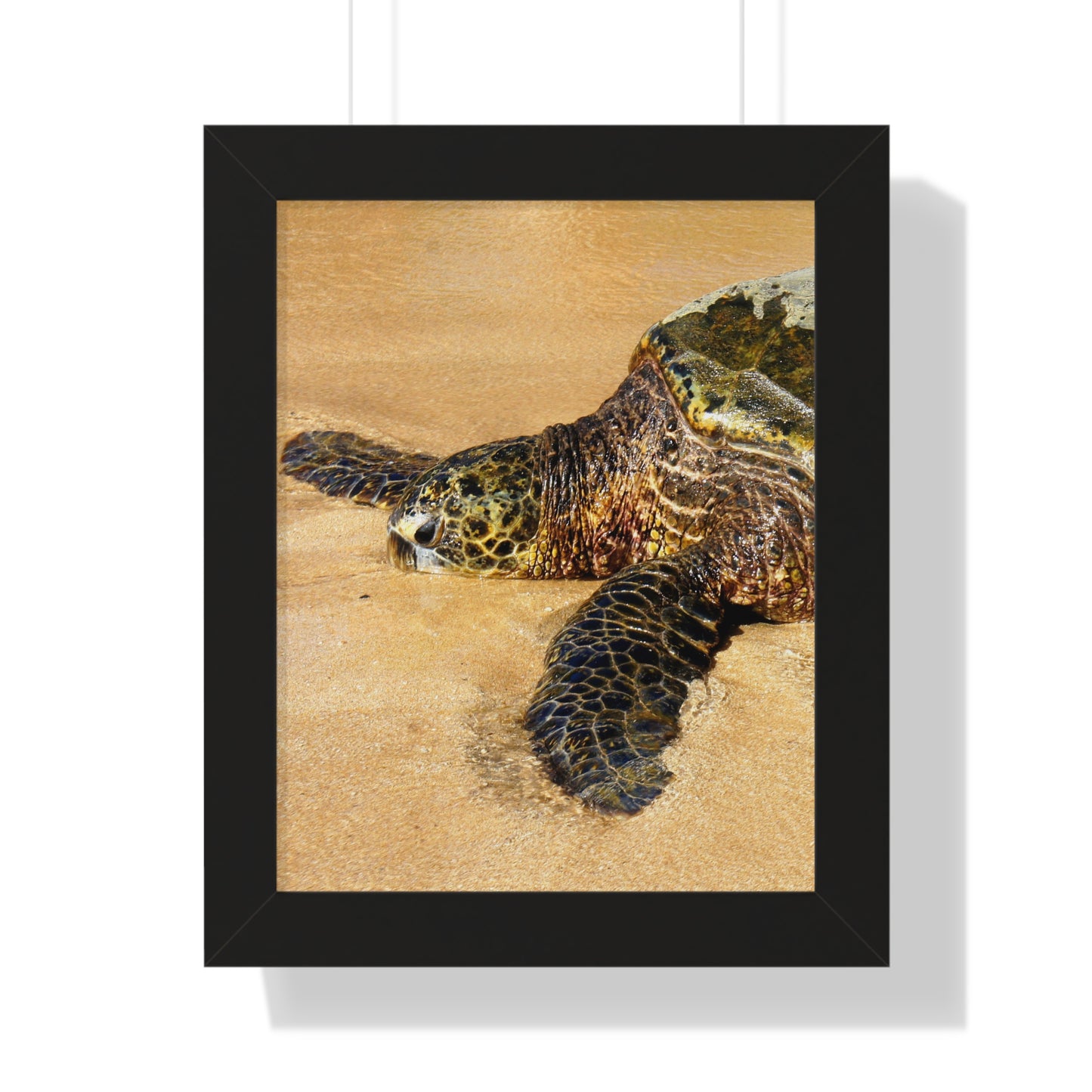 Glistening Journey - Framed Vertical Poster