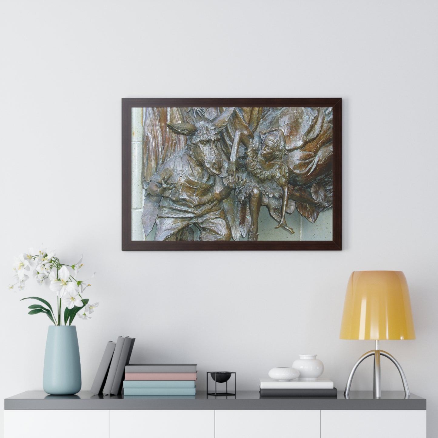 Flight Love - Framed Horizontal Poster