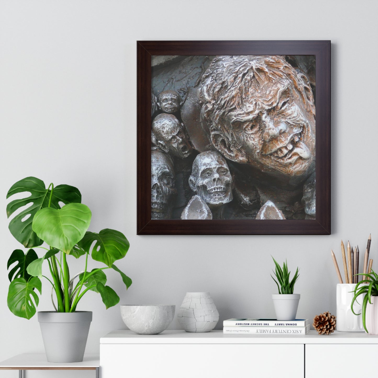 Waiting for the King - Framed Vertical Poster