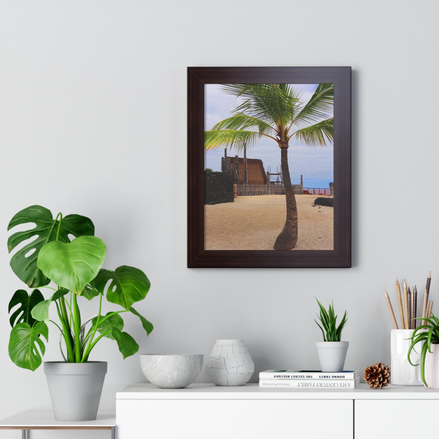 Florescence Hale O Keawe - Framed Vertical Poster