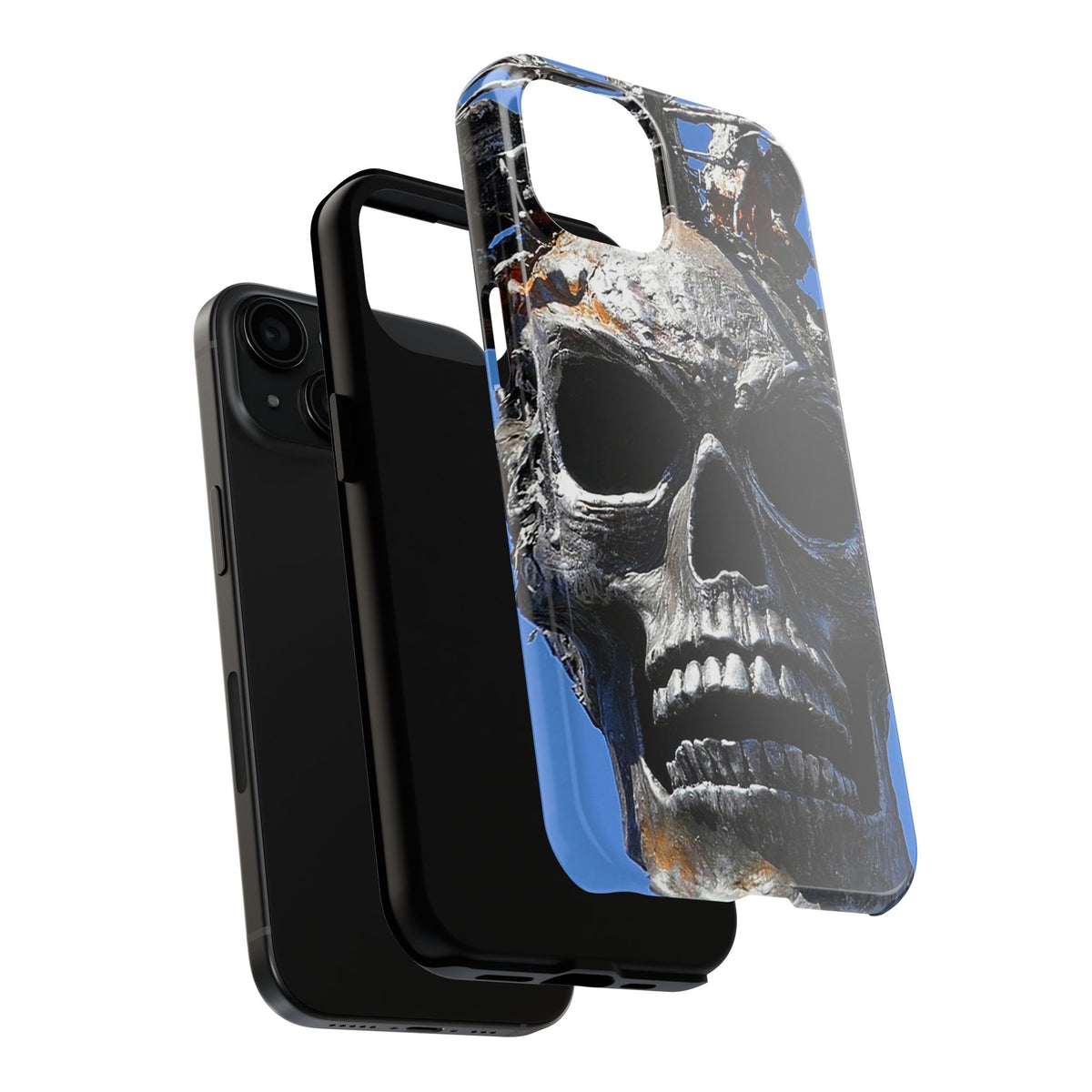 Skull Warrior Stare - Tough Phone Cases