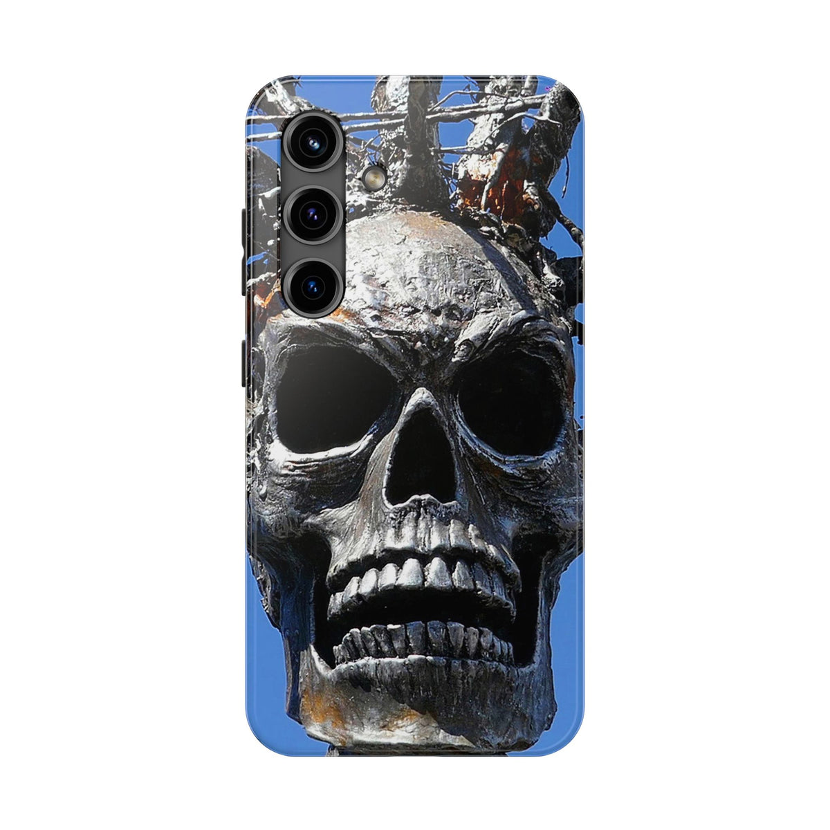 Skull Warrior Stare - Tough Phone Cases