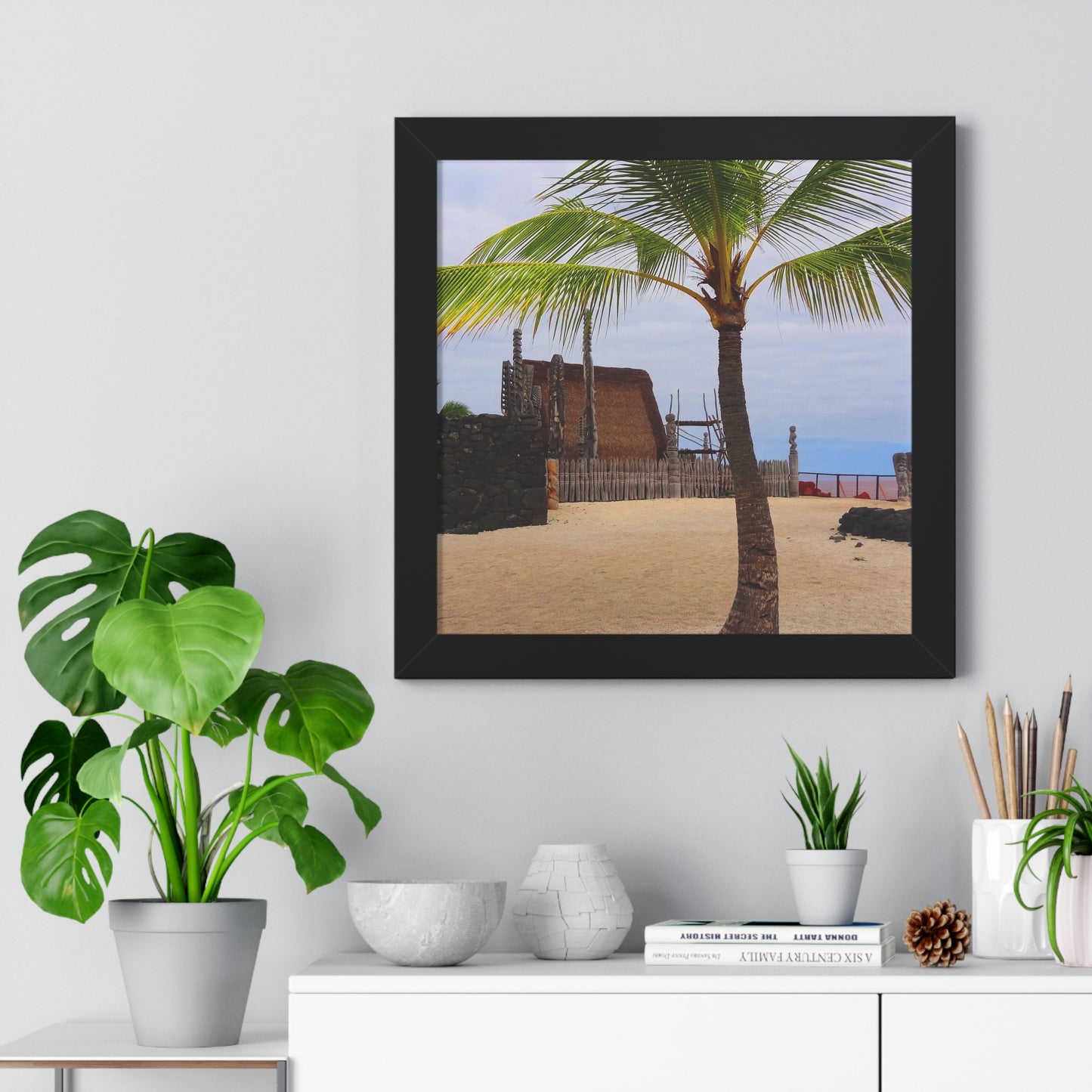 Florescence Hale O Keawe - Framed Vertical Poster