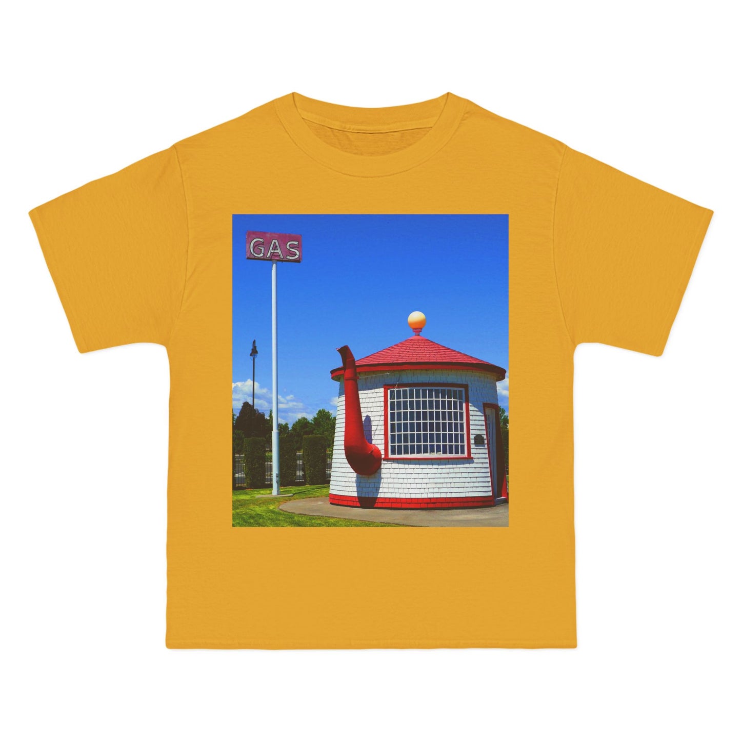 Historic Teapot Dome Service Station - Beefy-T Short-Sleeve T-Shirt