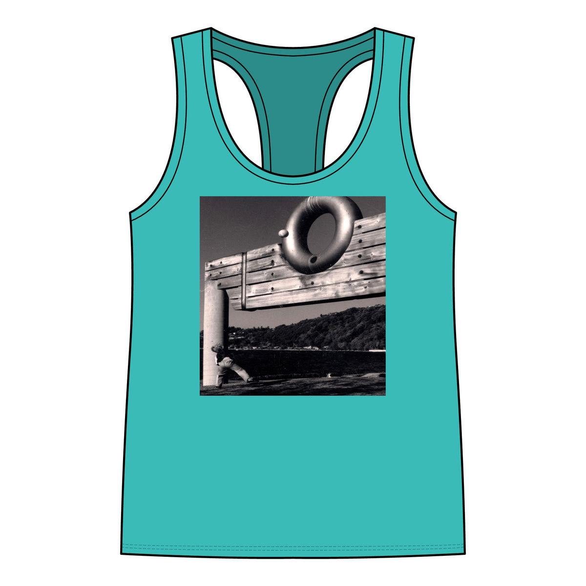 Great Throw - Women's Jersey Racerback Tank