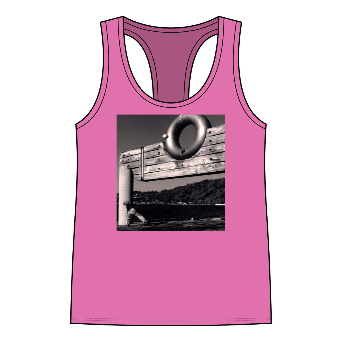 Great Throw - Women's Jersey Racerback Tank