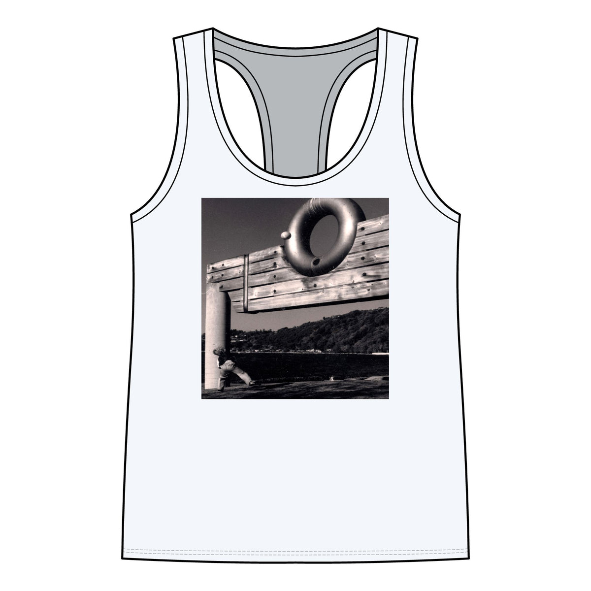 Great Throw - Women's Jersey Racerback Tank