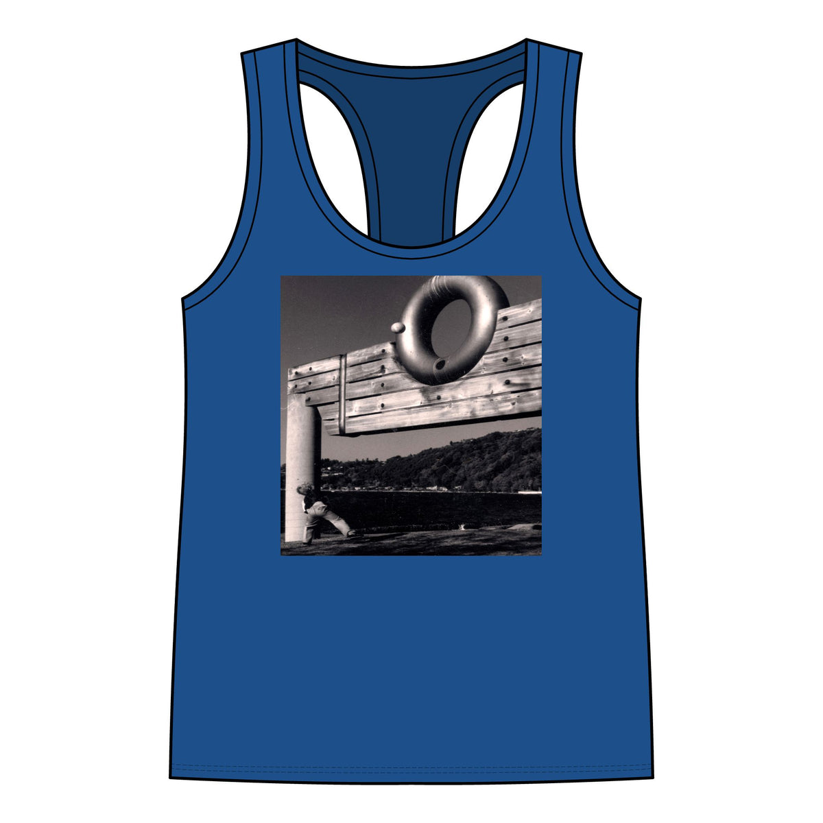 Great Throw - Women's Jersey Racerback Tank