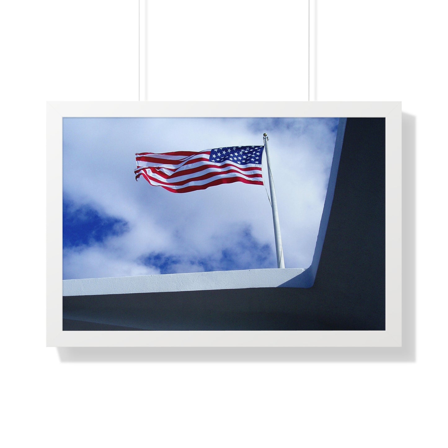 In Solemn Remembrance - Framed Horizontal Poster