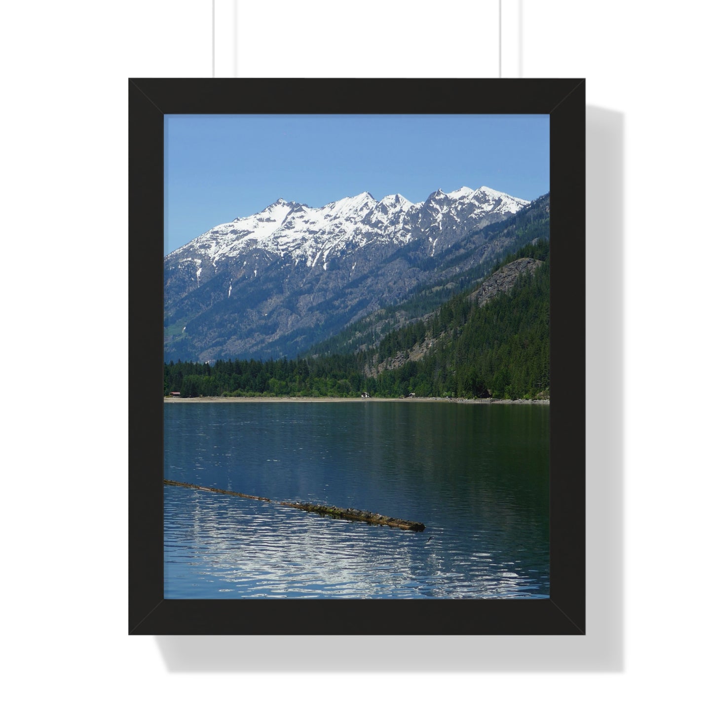 Pristine Stehekin - Framed Vertical Poster