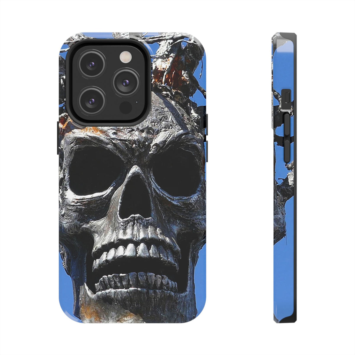 Skull Warrior Stare - Tough Phone Cases