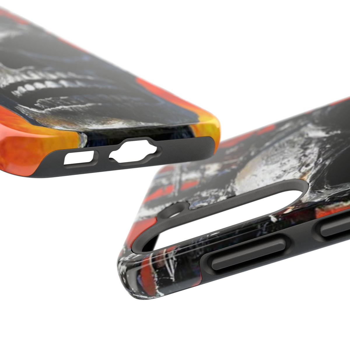 Skull Warrior Inferno Stare (v1) - Tough Phone Cases