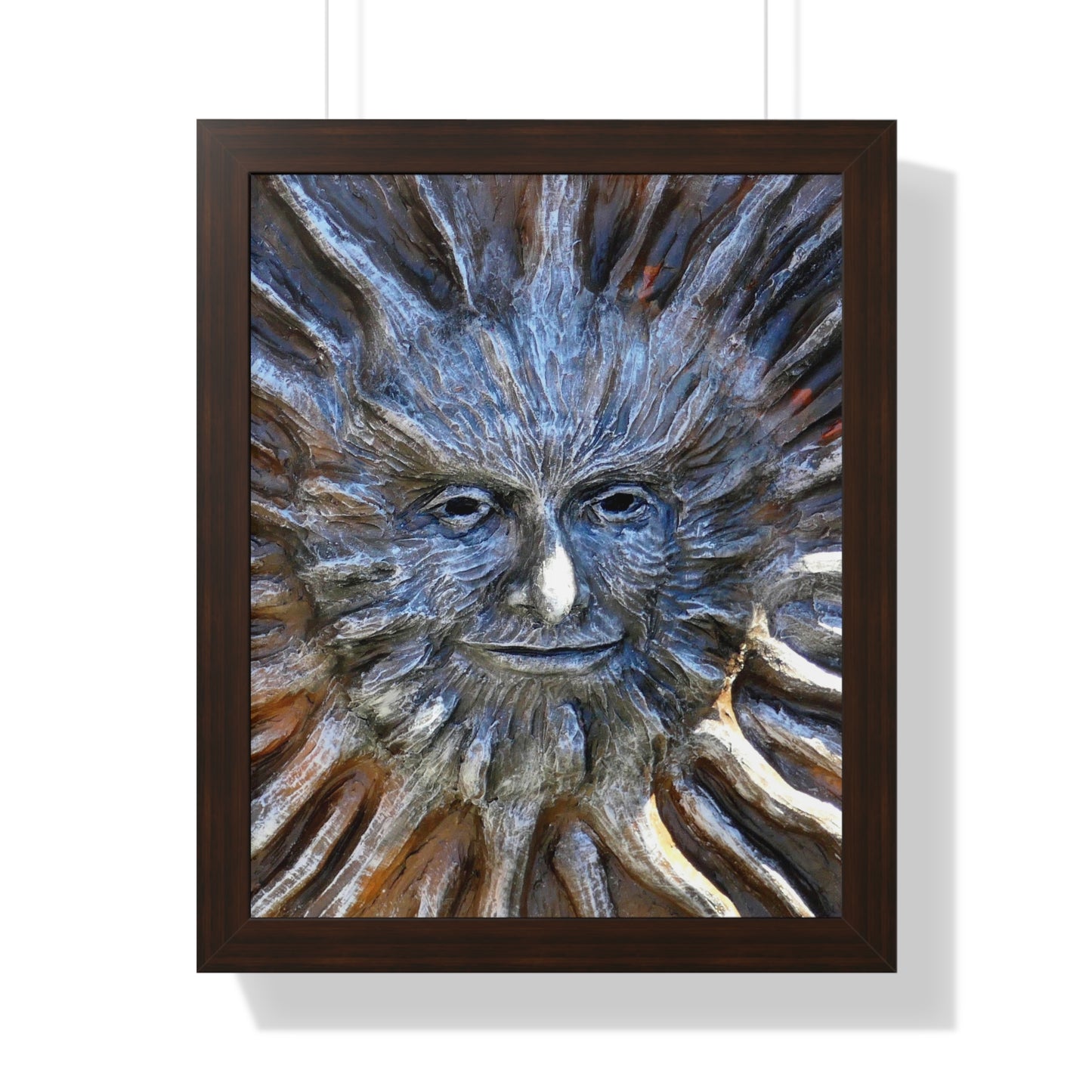 Sun God - Framed Vertical Poster