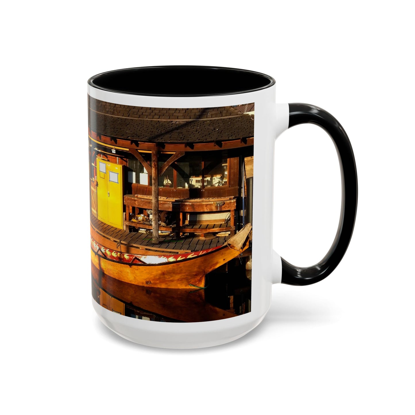 Q'il'bid Awe - Accent Coffee Mug (11, 15oz)