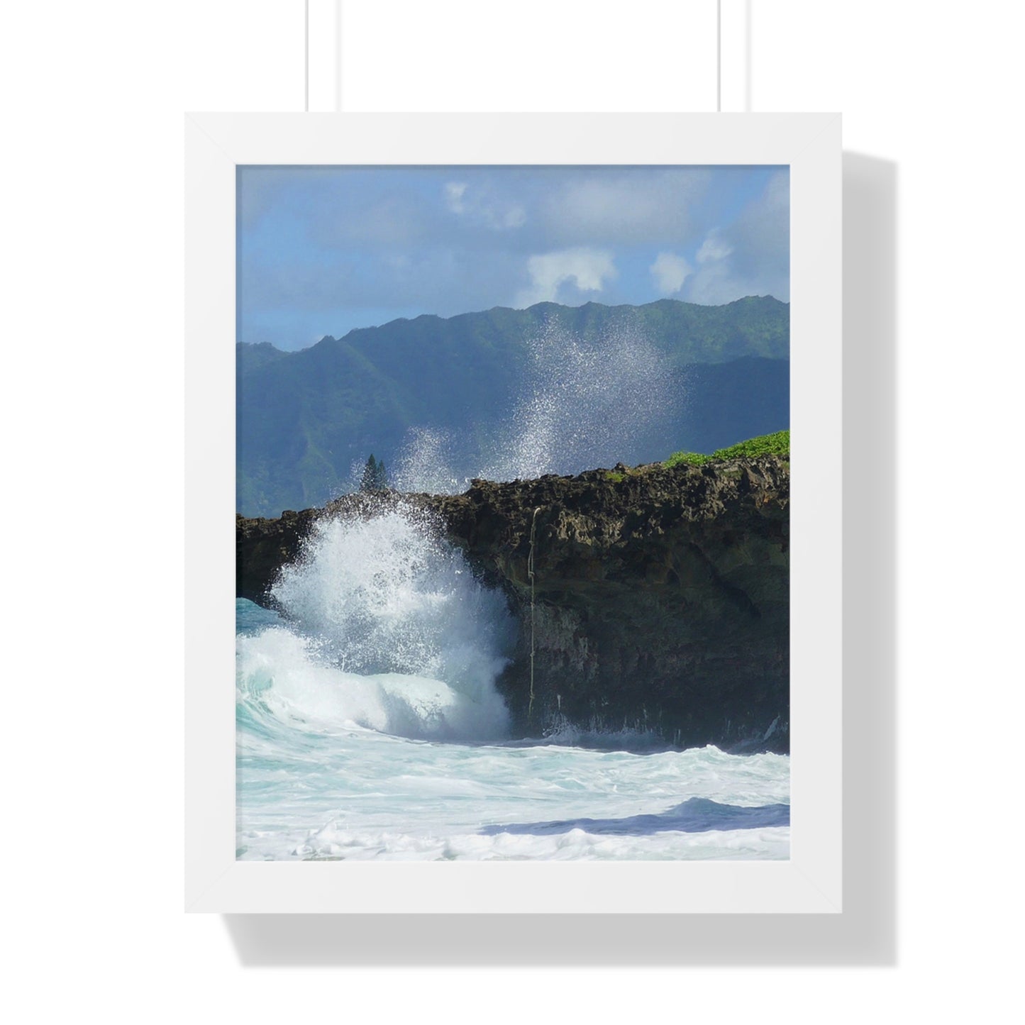 Rockin Surfer's Rope - Framed Vertical Poster