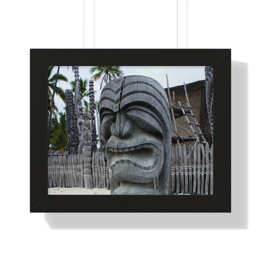 Fierce Guardian - Framed Horizontal Poster