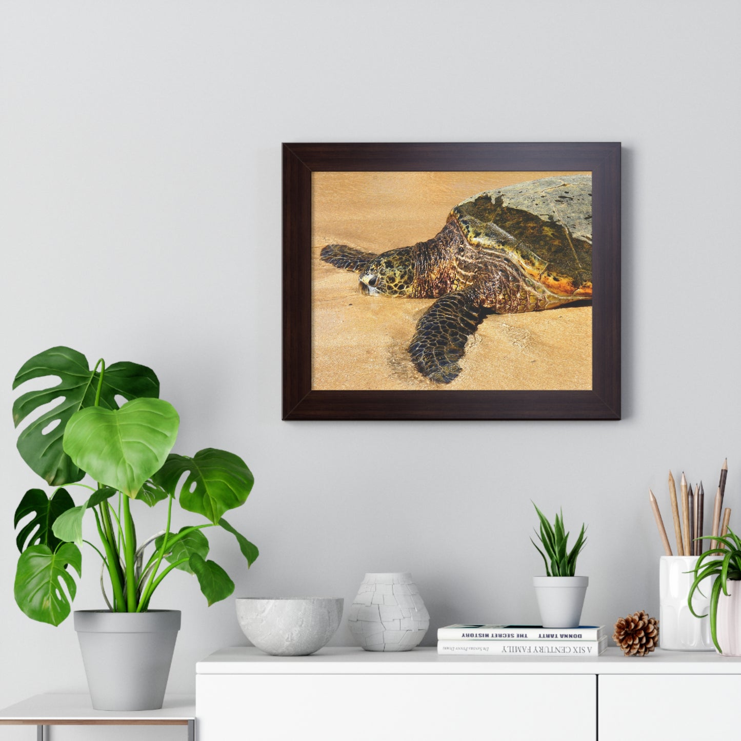 Glistening Journey - Framed Horizontal Poster