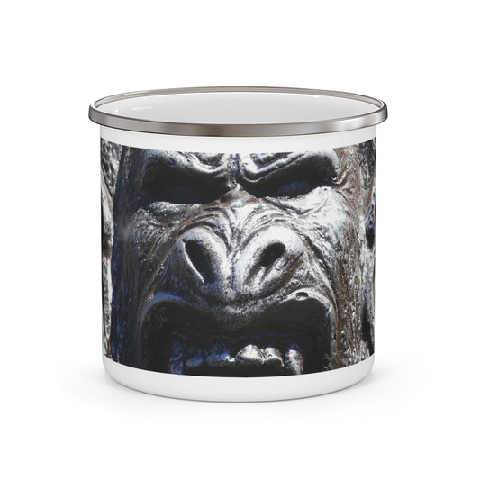 Frenzy Scream - Enamel Camping Mug 12oz