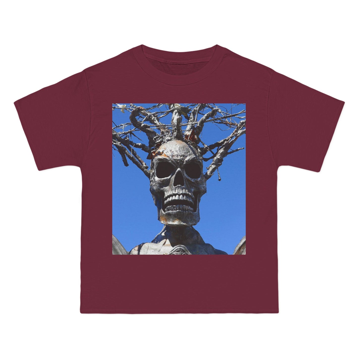 Skull Warrior Stare - Beefy-T  Short-Sleeve T-Shirt